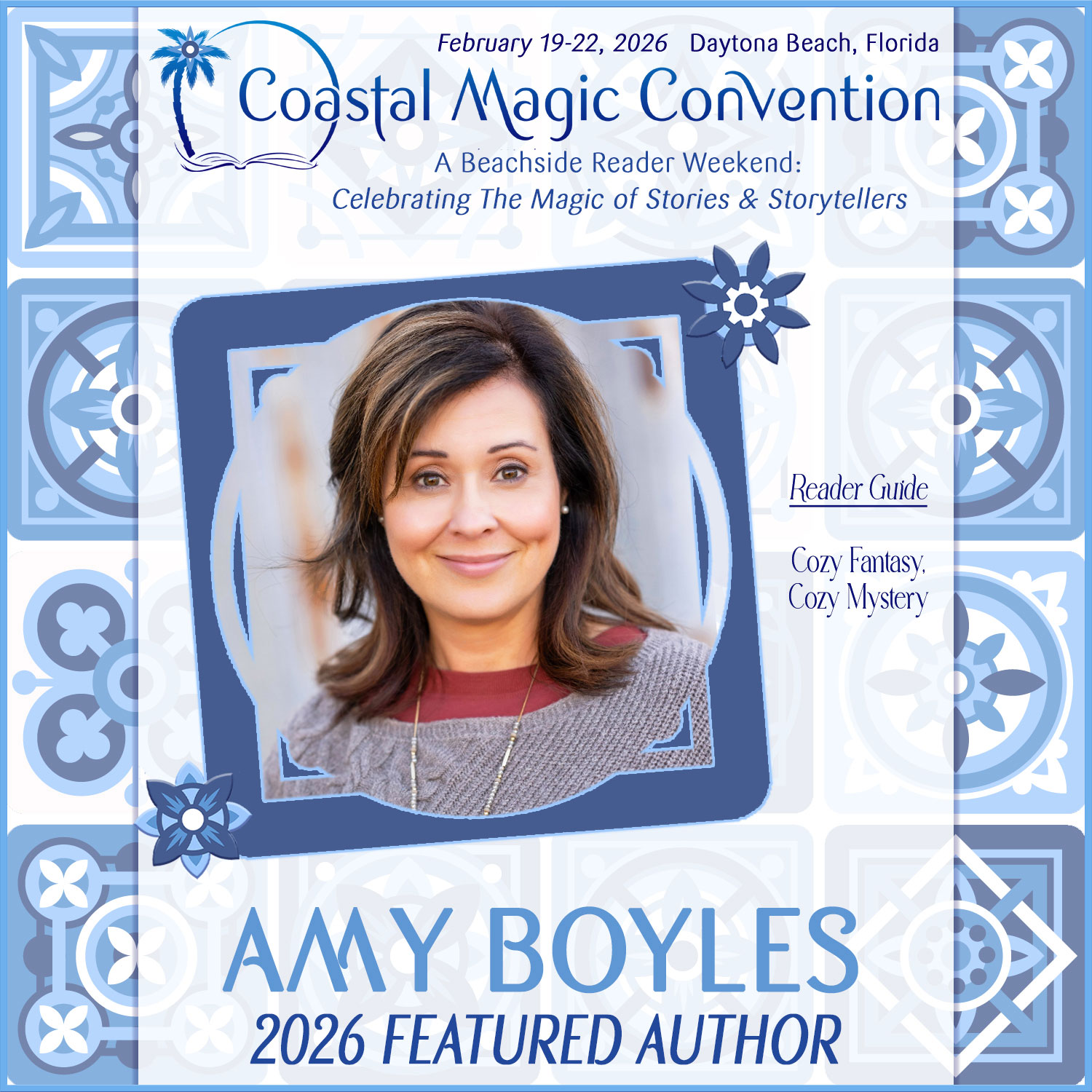 Amy Boyles attends the Coast Magic Convention 2026